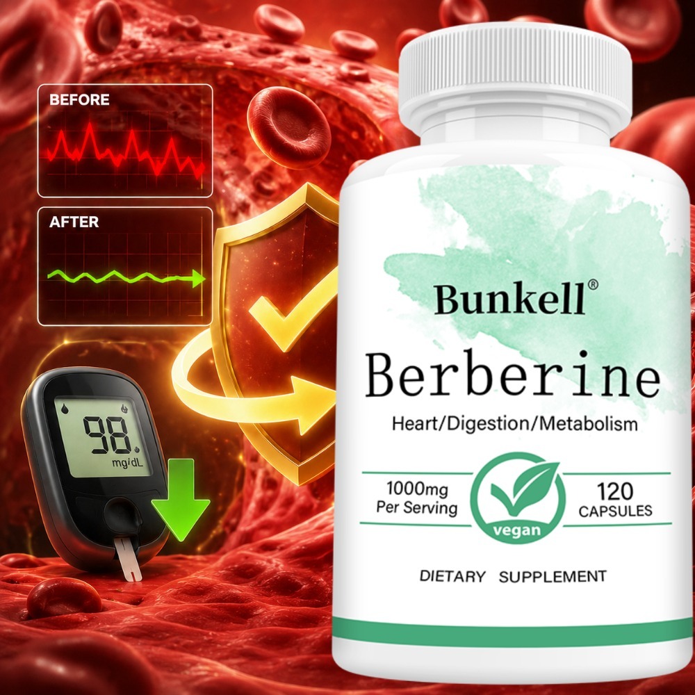 Berberine Hcl Capsule - Berberine HCl Supplement 1000mg Per Serving,