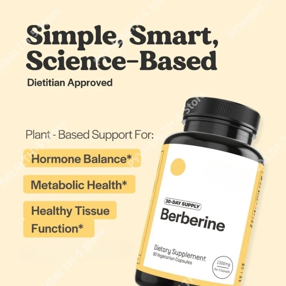 Berberine HCl Supplement 500mg - Berberine Hcl Capsule ulasan dan harga