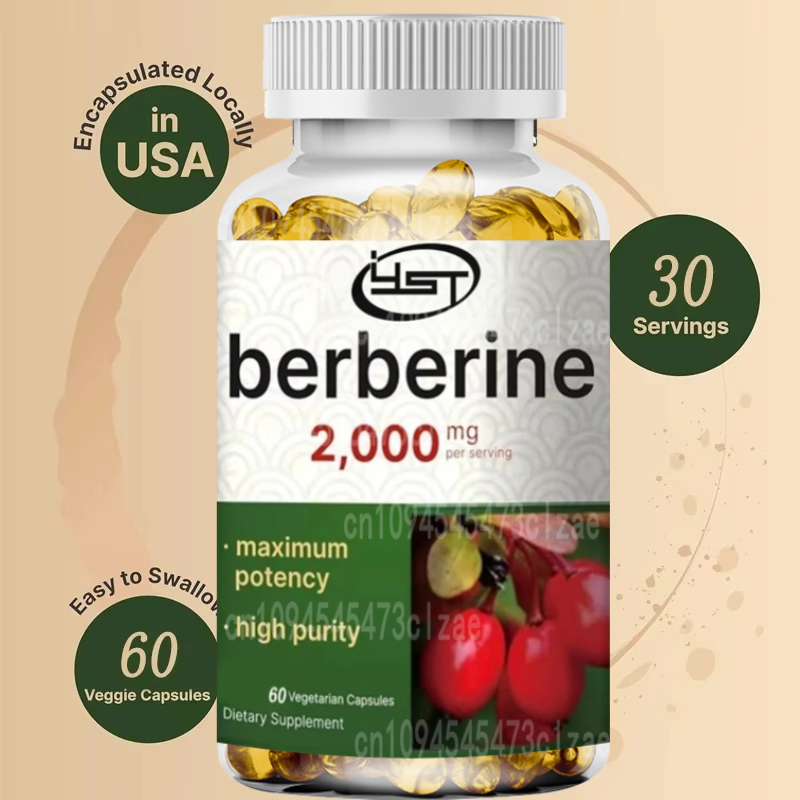 Berberine Supplement | 60 Vege - Berberine Hcl Capsule ulasan dan harga