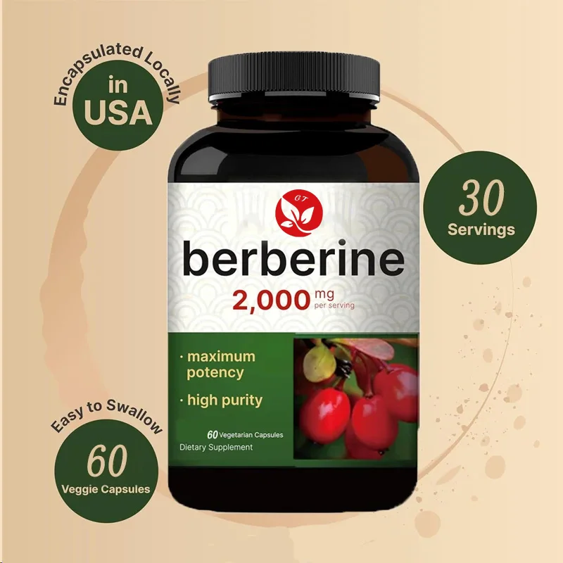 Berberine Supplement  60 Veget - Berberine Hcl Capsule ulasan dan harga
