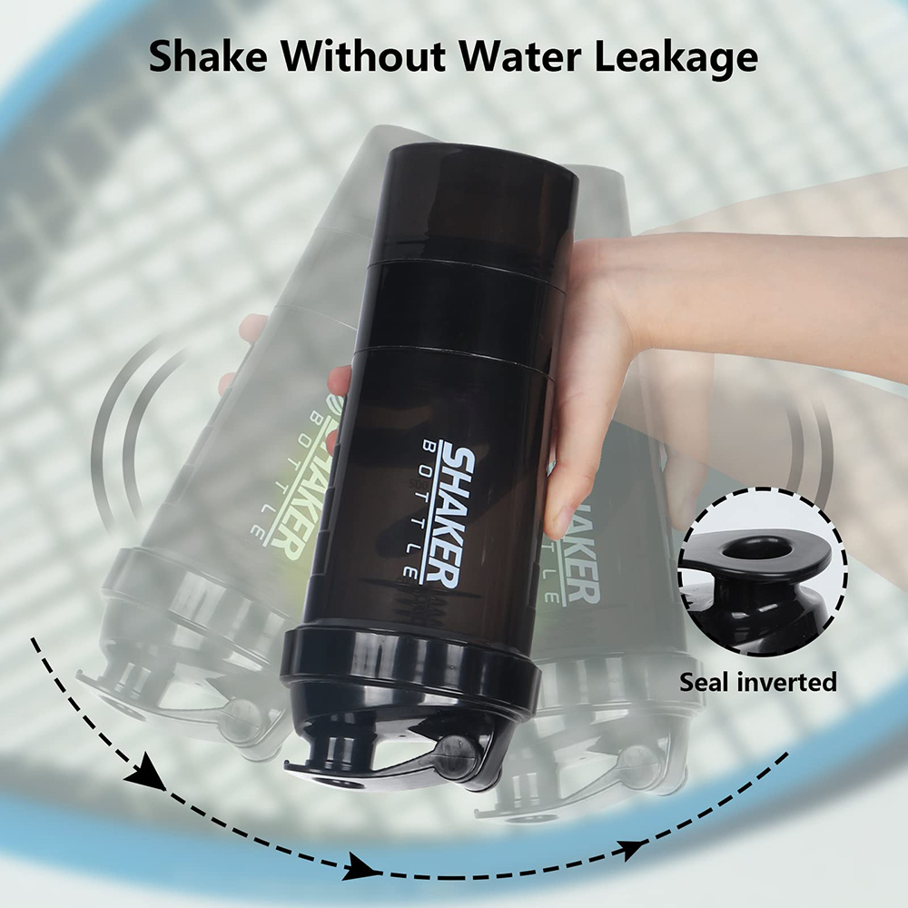 3 Layers Shaker Protein Bottle - Whey Protein Isolate ulasan dan harga