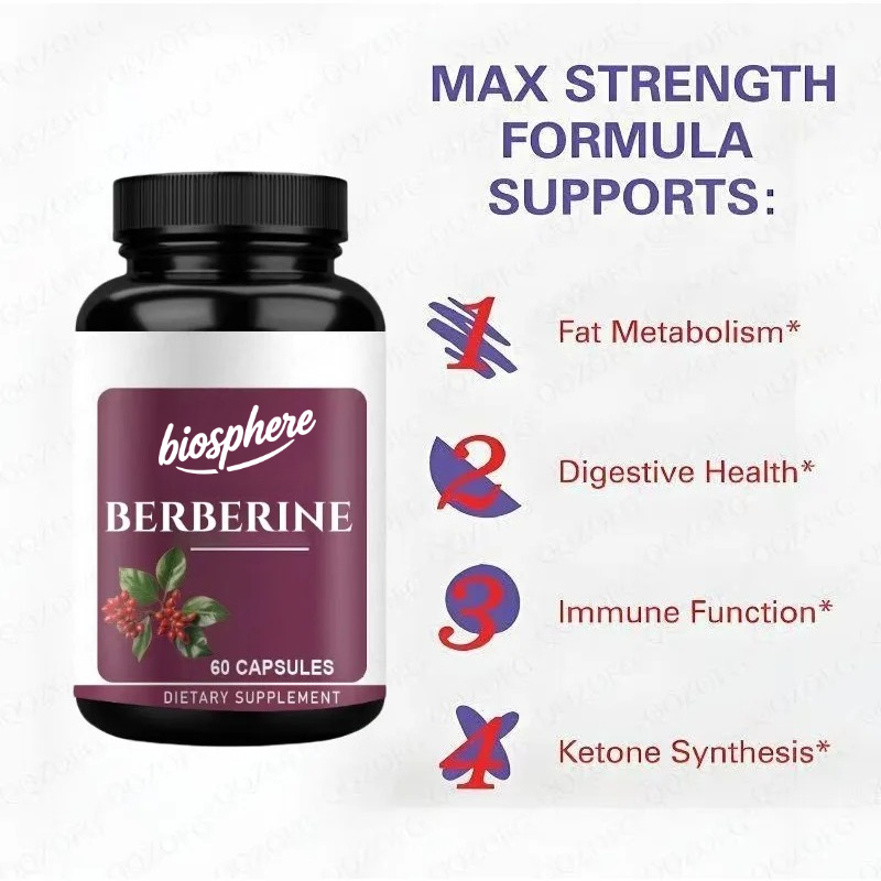 Berberine Supplement-60 vegeta - Berberine Hcl Capsule ulasan dan harga