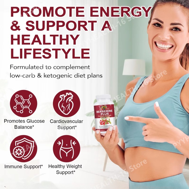 Berberine Capsules 1200mg Per  - Berberine Hcl Capsule ulasan dan harga